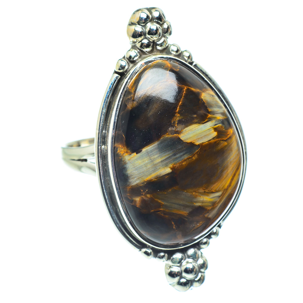 Pietersite Rings handcrafted by Ana Silver Co - RING58564