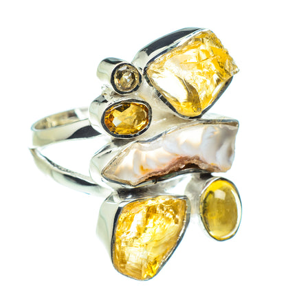 Citrine Rings handcrafted by Ana Silver Co - RING58570