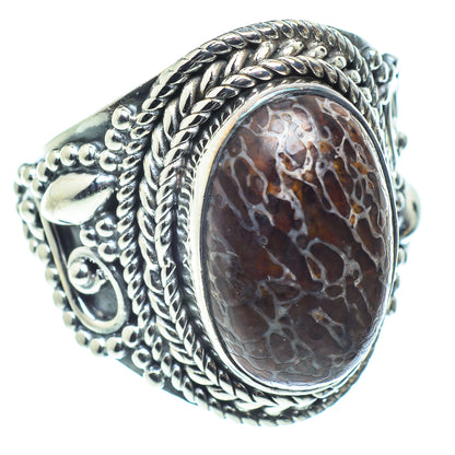 Dinosaur Bone Rings handcrafted by Ana Silver Co - RING58587