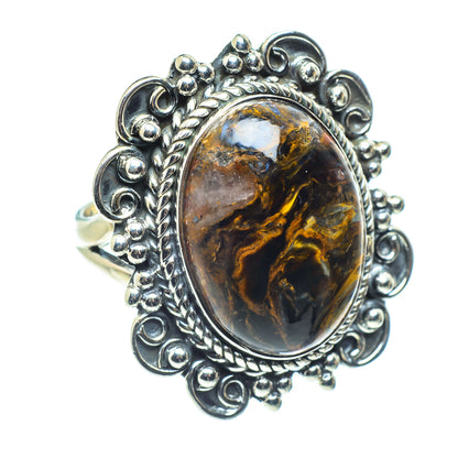 Pietersite Rings handcrafted by Ana Silver Co - RING58603