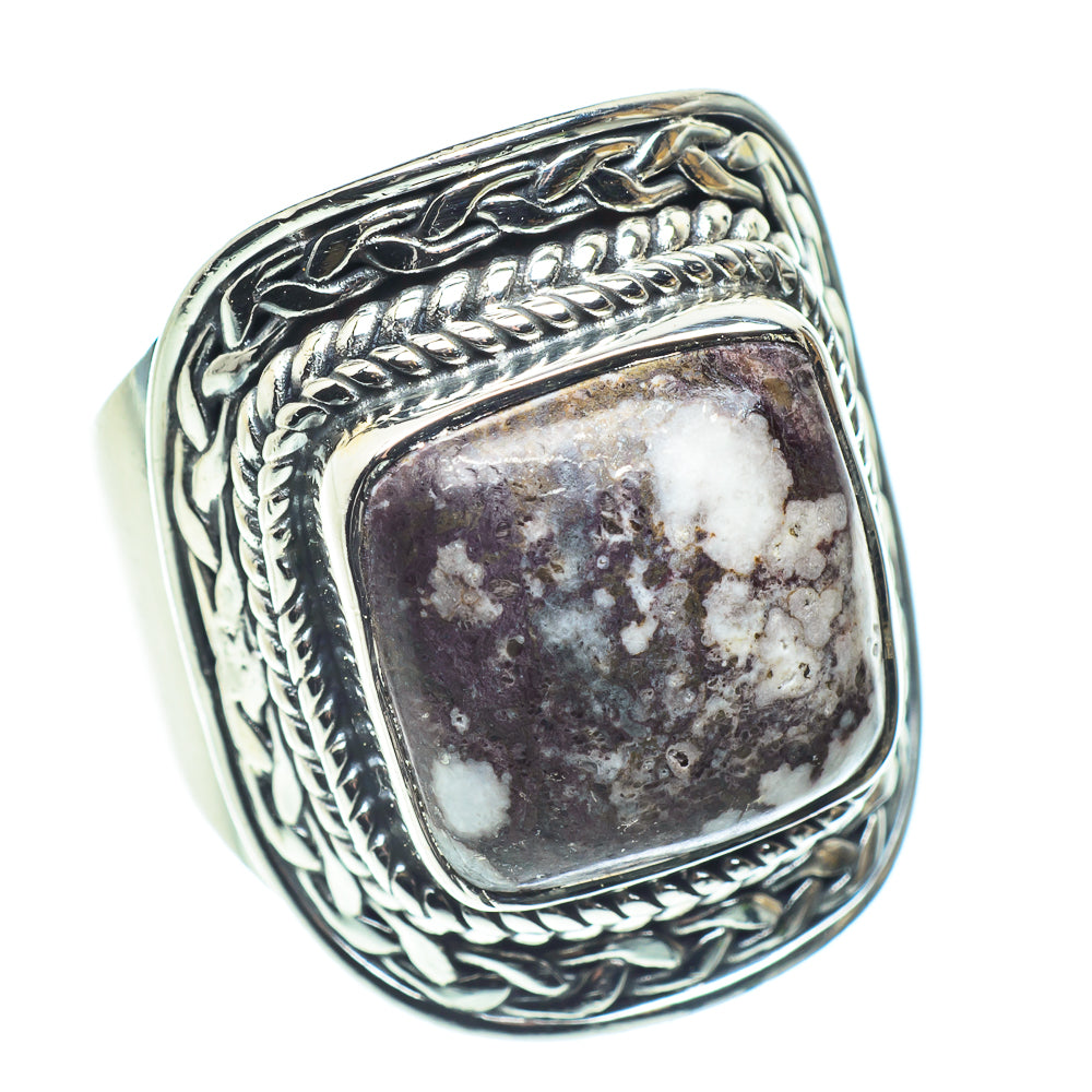 Peanut Wood Jasper Rings handcrafted by Ana Silver Co - RING58605