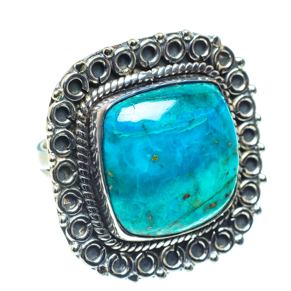 Chrysocolla Rings handcrafted by Ana Silver Co - RING58608
