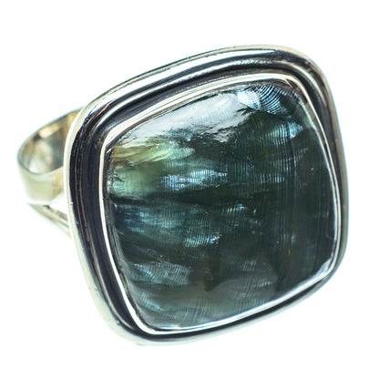 Seraphinite Rings handcrafted by Ana Silver Co - RING58625