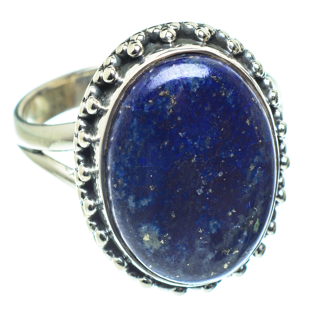 Lapis Lazuli Rings handcrafted by Ana Silver Co - RING58626