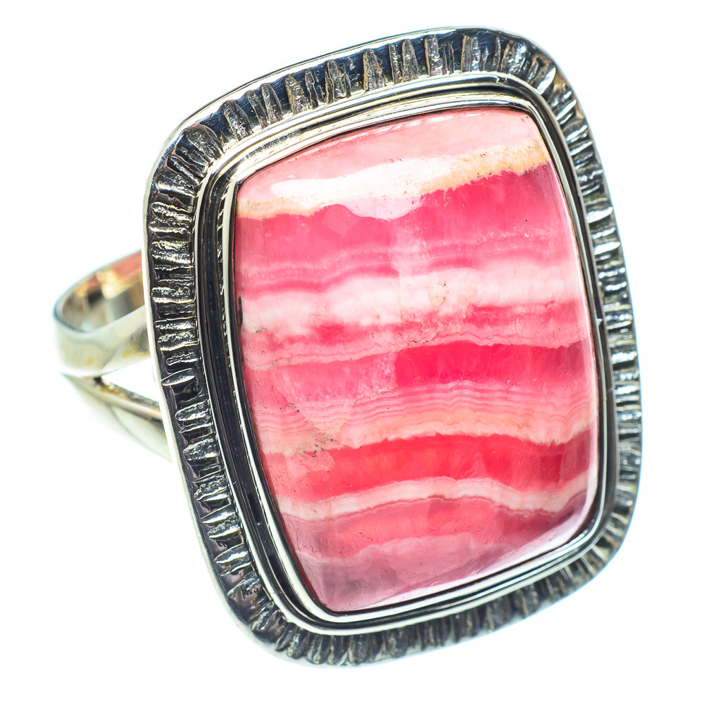 Rhodochrosite Rings handcrafted by Ana Silver Co - RING58640