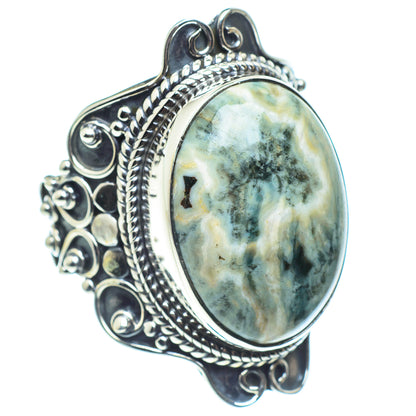 Ocean Jasper Rings handcrafted by Ana Silver Co - RING58645