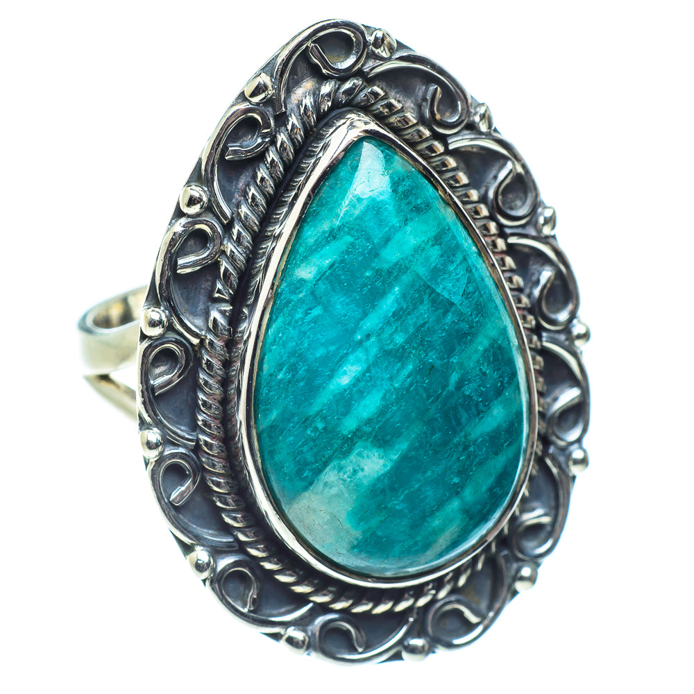 Amazonite Rings handcrafted by Ana Silver Co - RING58659