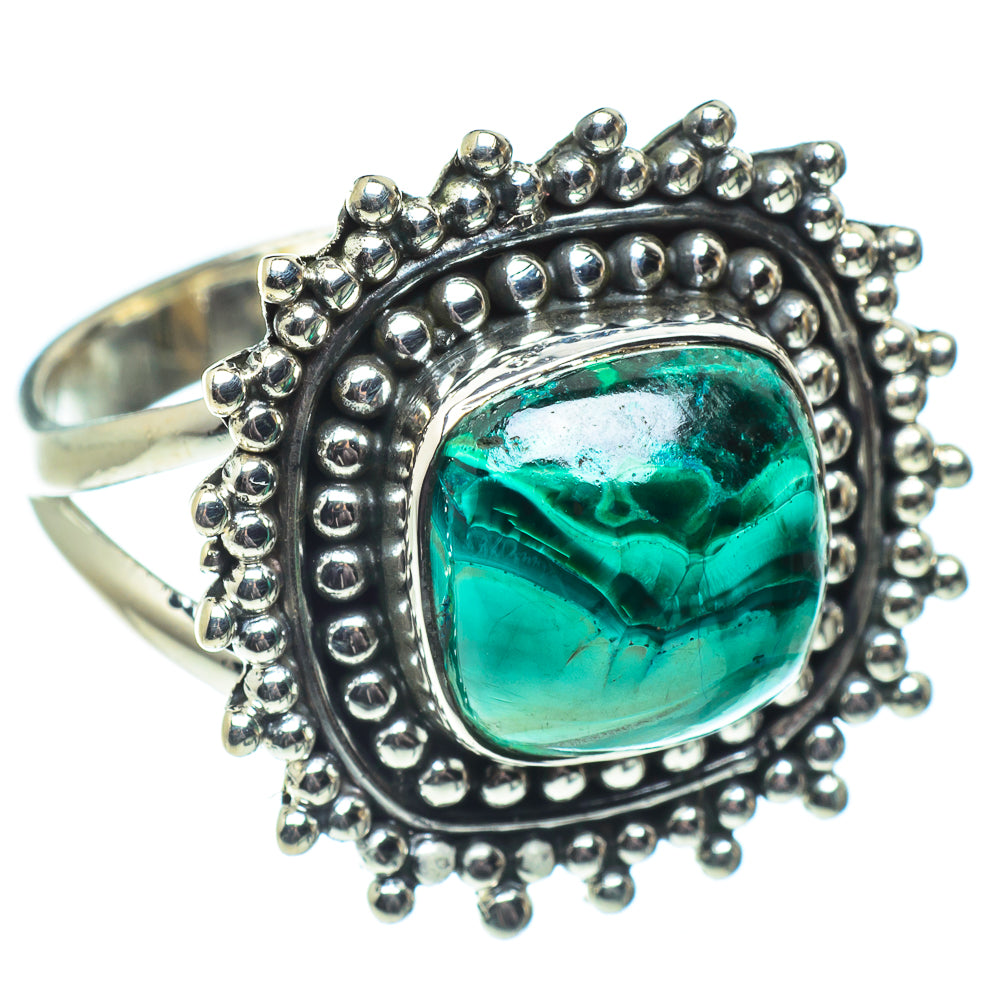 Chrysocolla Rings handcrafted by Ana Silver Co - RING58662