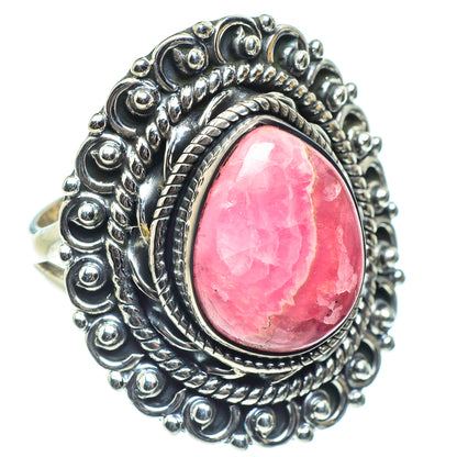 Rhodochrosite Rings handcrafted by Ana Silver Co - RING58666