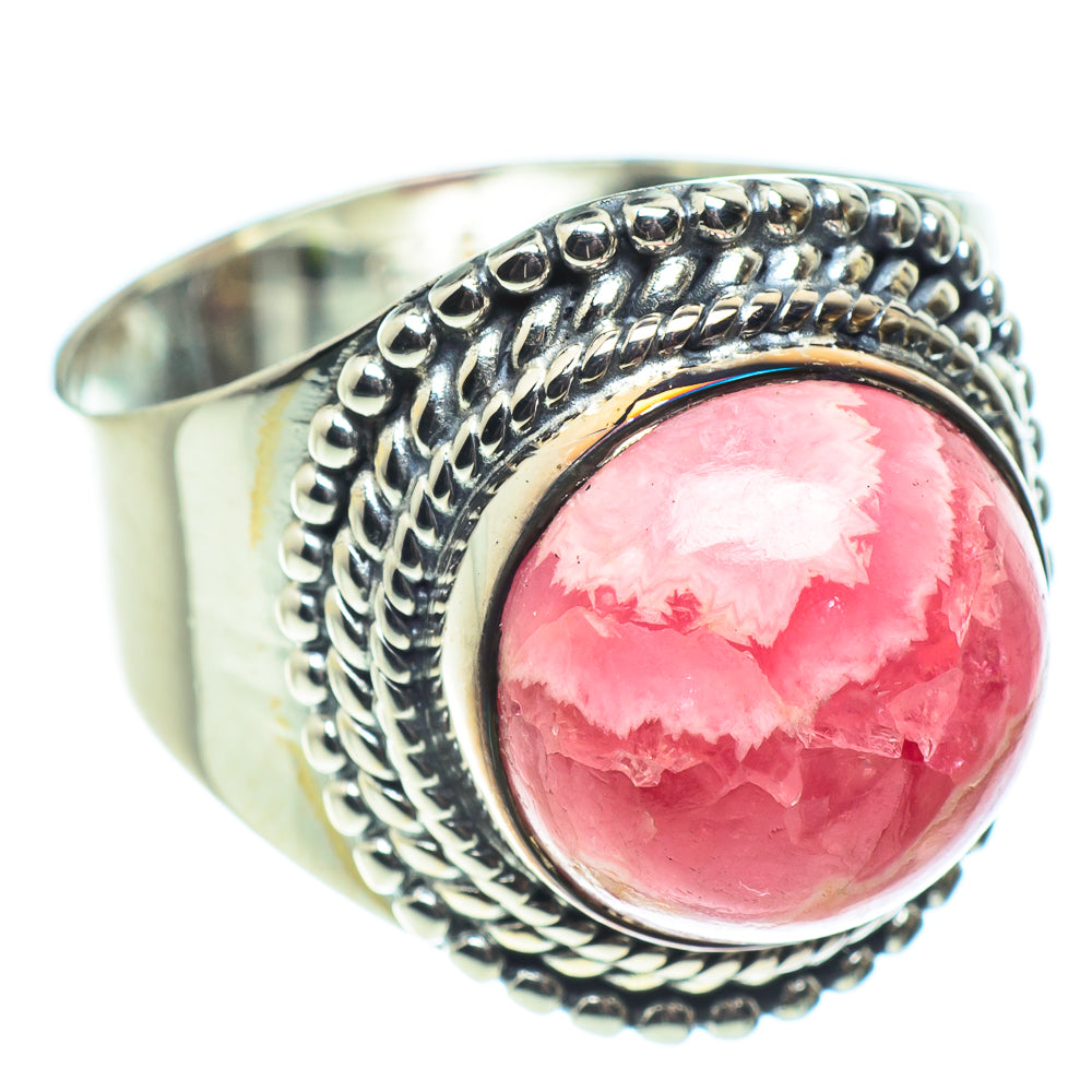 Rhodochrosite Rings handcrafted by Ana Silver Co - RING58667