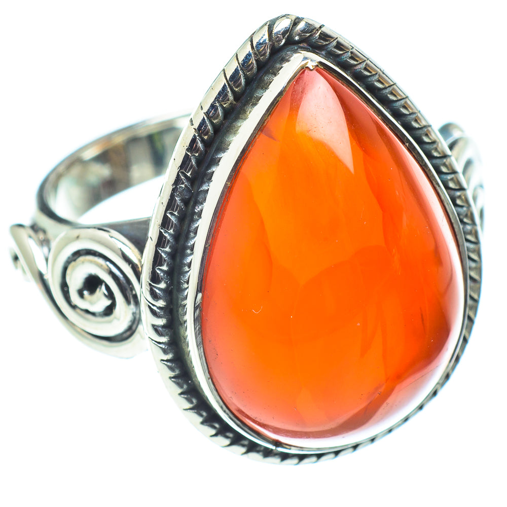 Carnelian Rings handcrafted by Ana Silver Co - RING58690