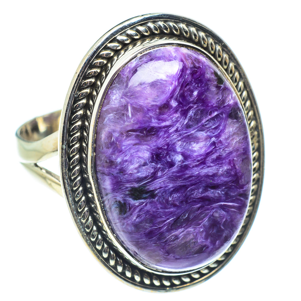 Charoite Rings handcrafted by Ana Silver Co - RING58701