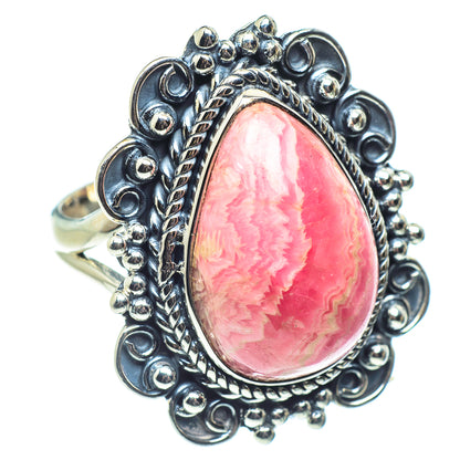 Rhodochrosite Rings handcrafted by Ana Silver Co - RING58709