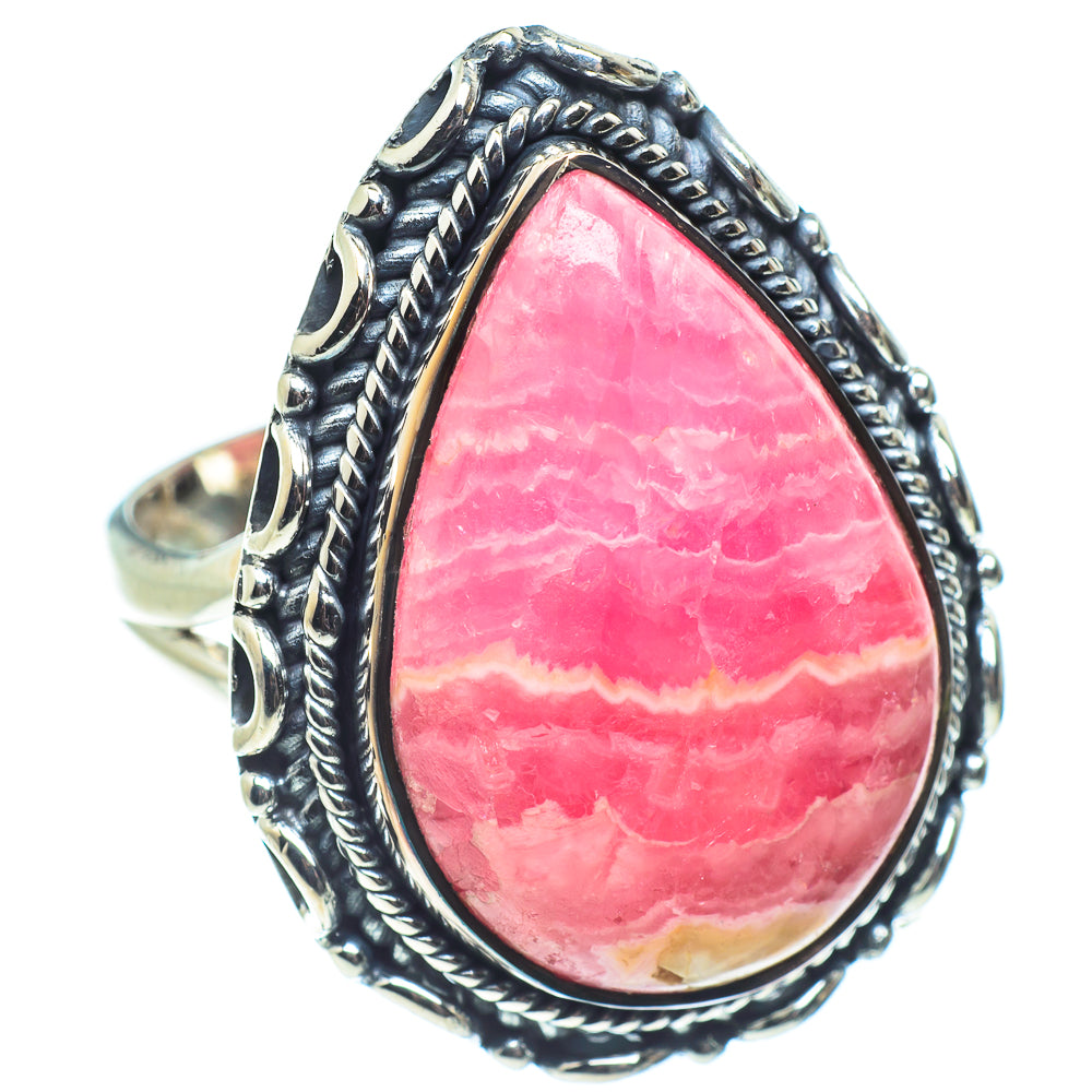 Rhodochrosite Rings handcrafted by Ana Silver Co - RING58712
