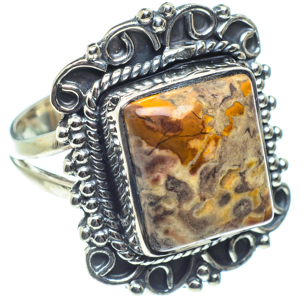 Mookaite Rings handcrafted by Ana Silver Co - RING58713