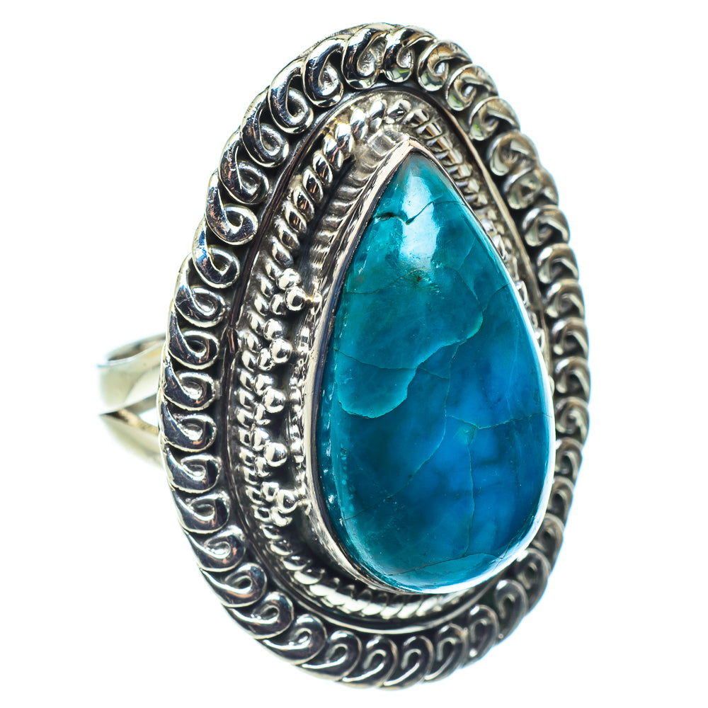 Chrysocolla Rings handcrafted by Ana Silver Co - RING58722