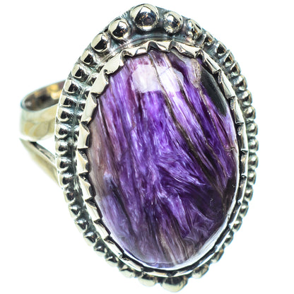 Charoite Rings handcrafted by Ana Silver Co - RING58725