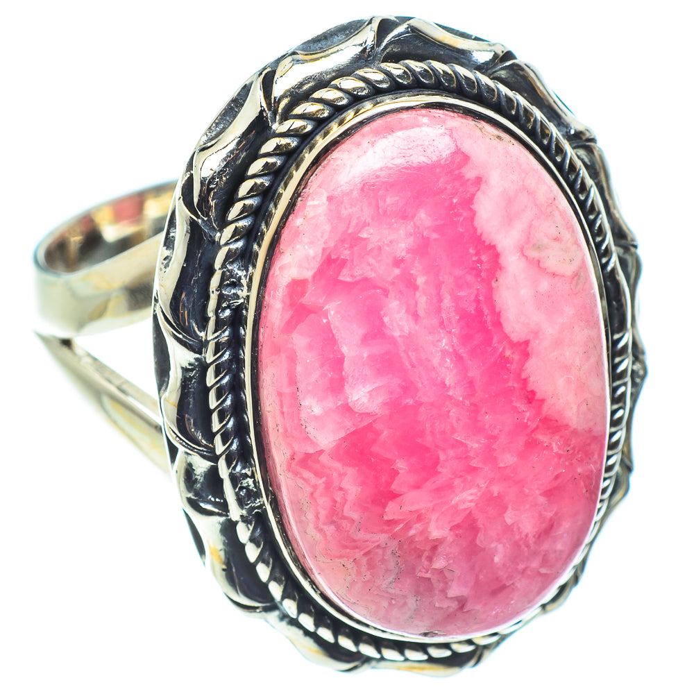 Rhodochrosite Rings handcrafted by Ana Silver Co - RING58730