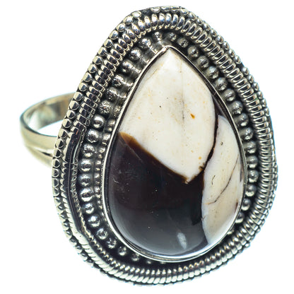 Peanut Wood Jasper Rings handcrafted by Ana Silver Co - RING58745