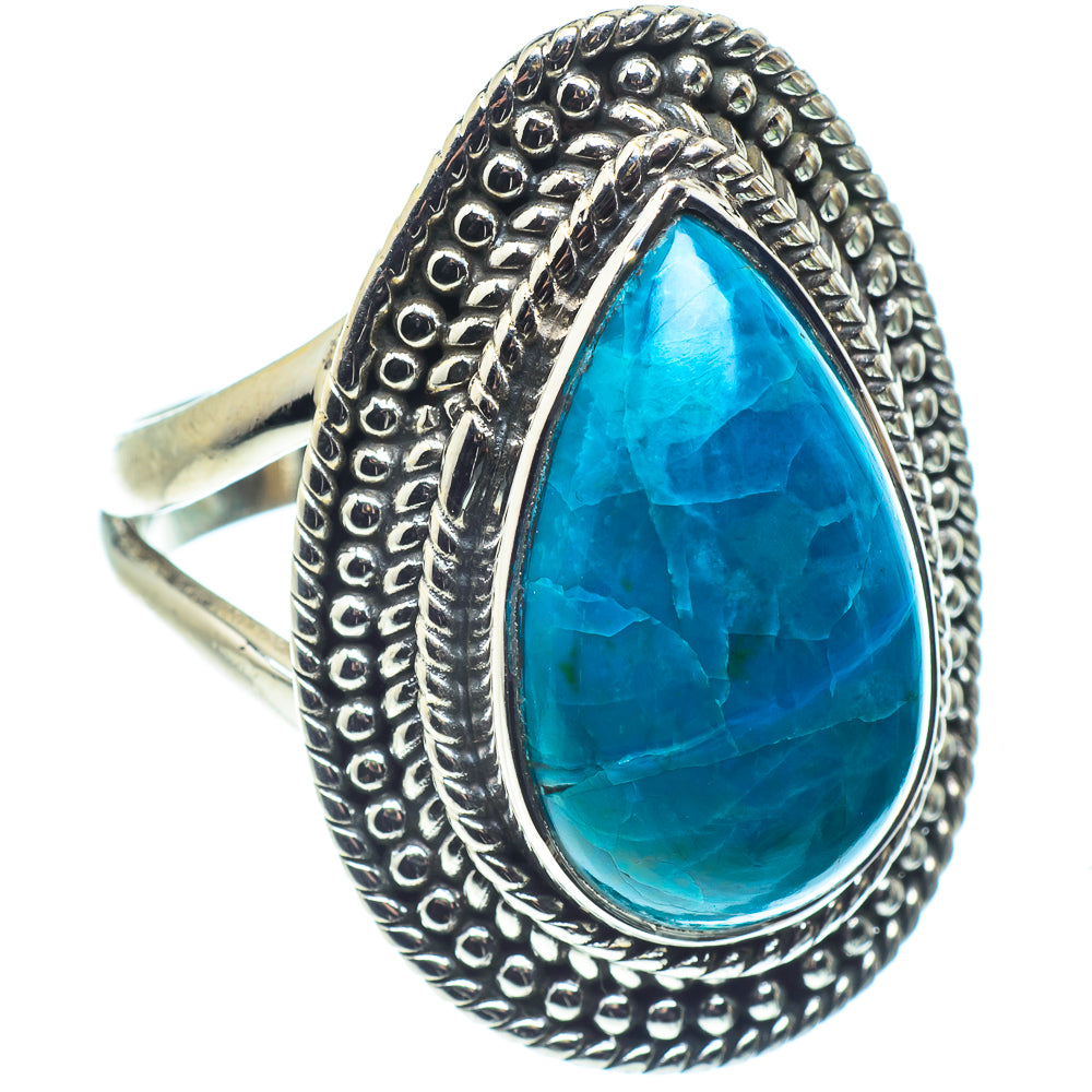 Chrysocolla Rings handcrafted by Ana Silver Co - RING58750