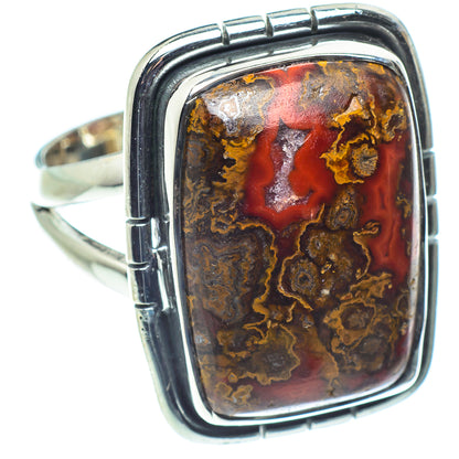 Moroccan Agate Rings handcrafted by Ana Silver Co - RING58775