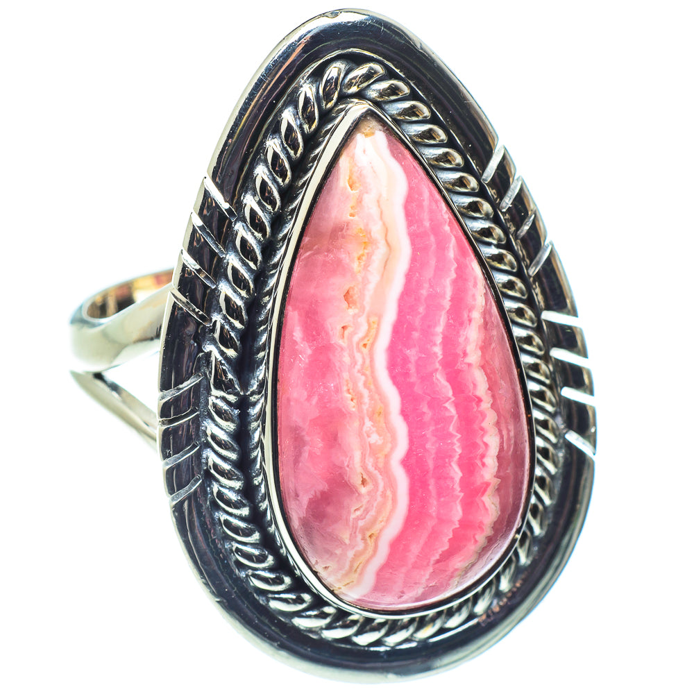 Rhodochrosite Rings handcrafted by Ana Silver Co - RING58776