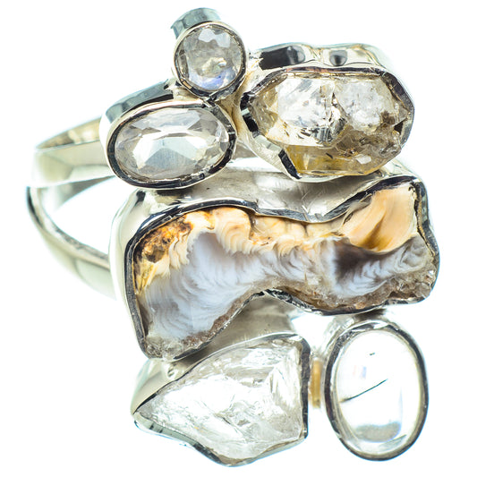 Geode Slice Rings handcrafted by Ana Silver Co - RING58785