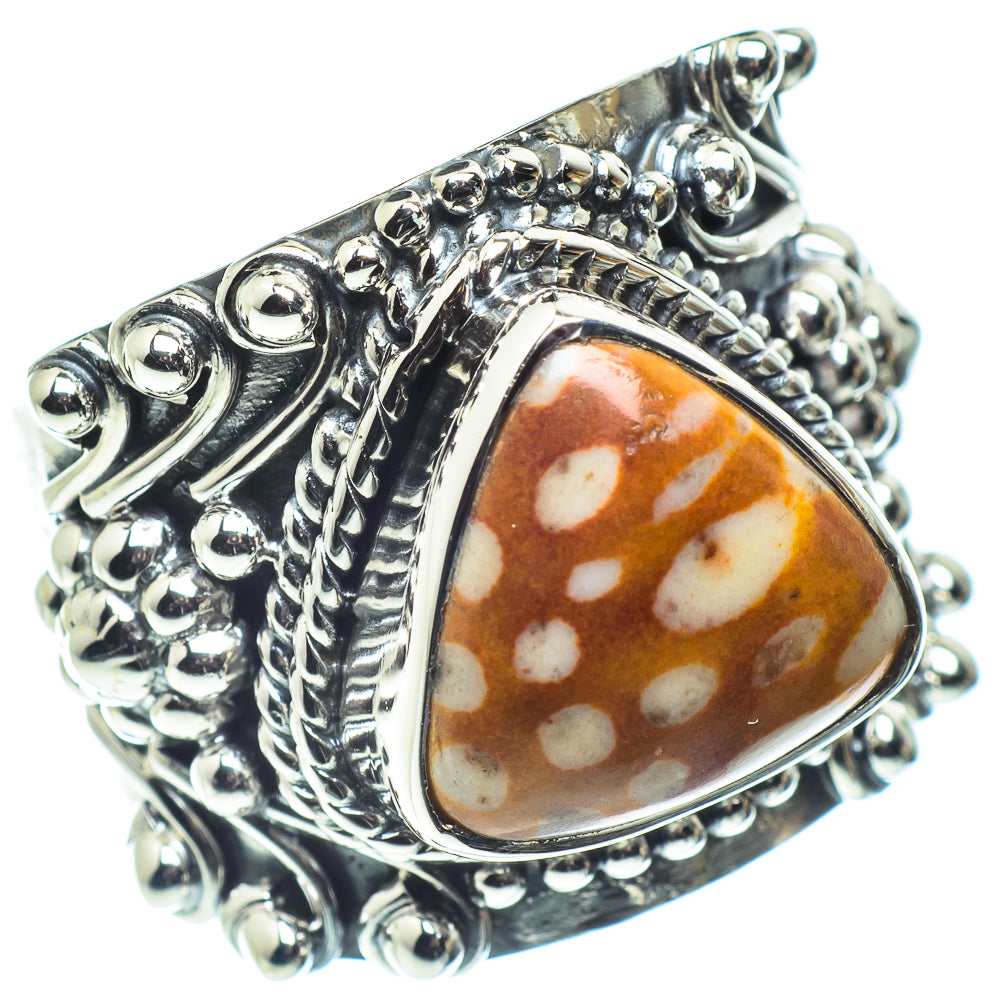 Mookaite Rings handcrafted by Ana Silver Co - RING58792