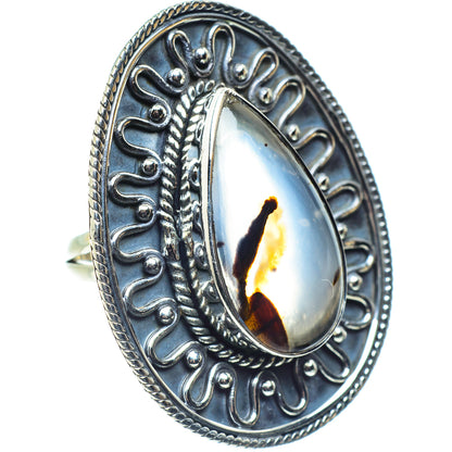 Montana Agate Rings handcrafted by Ana Silver Co - RING58798