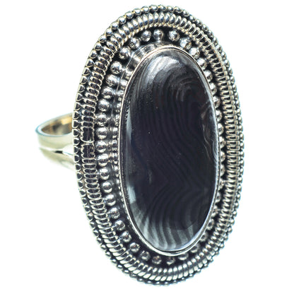 Psilomelane Rings handcrafted by Ana Silver Co - RING58807