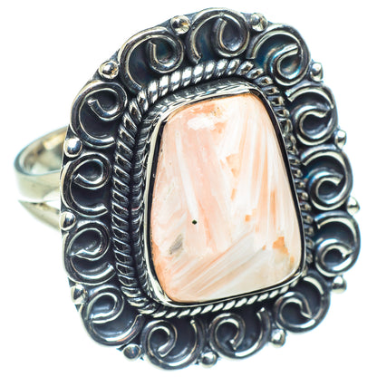 Scolecite Rings handcrafted by Ana Silver Co - RING58809 - Photo 2