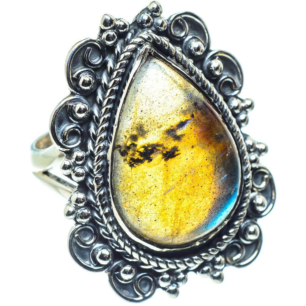 Lapis Lazuli Rings handcrafted by Ana Silver Co - RING58825