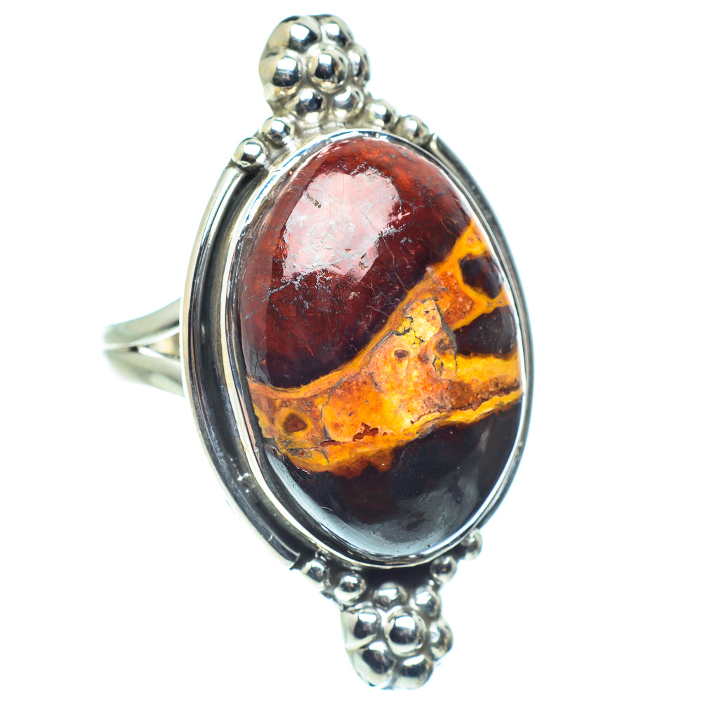 Mookaite Rings handcrafted by Ana Silver Co - RING58834