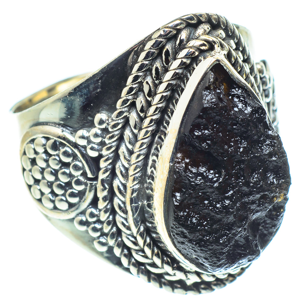 Tektite Rings handcrafted by Ana Silver Co - RING58840