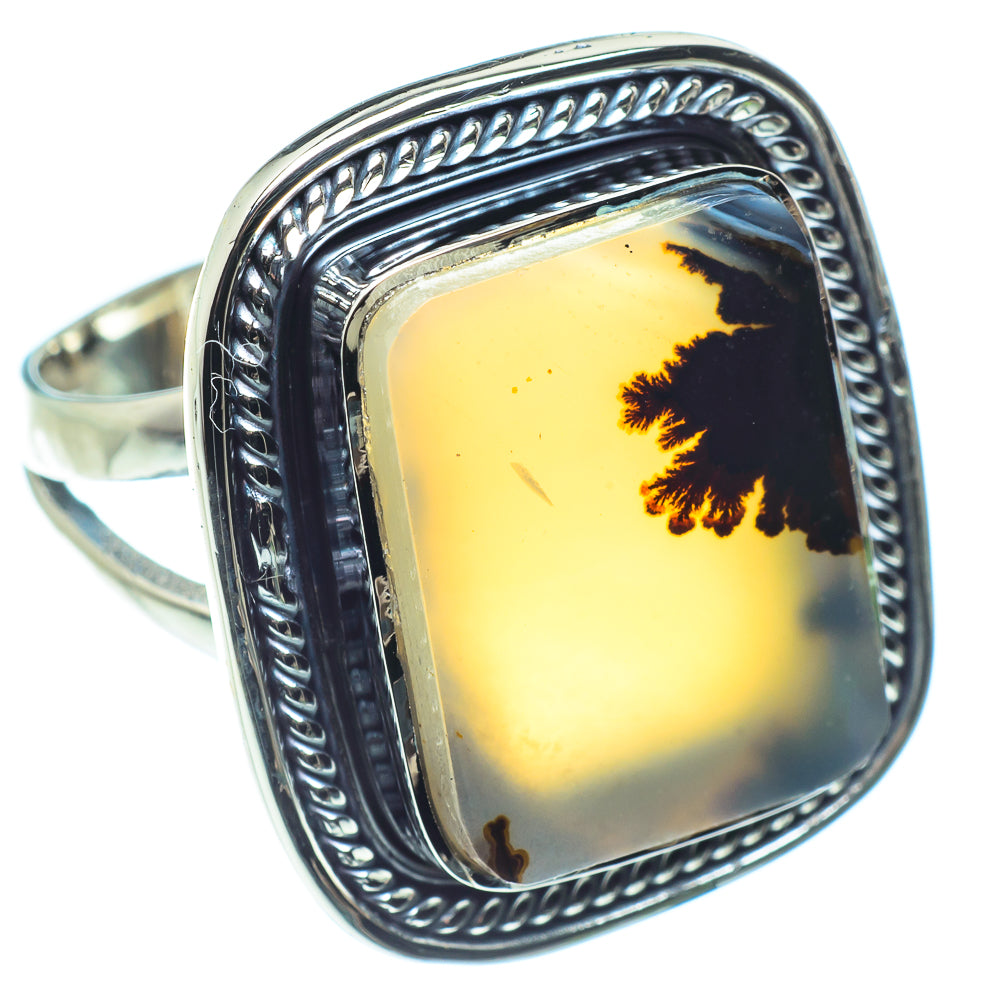 Montana Agate Rings handcrafted by Ana Silver Co - RING58842