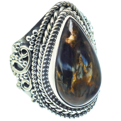 Pietersite Rings handcrafted by Ana Silver Co - RING58844