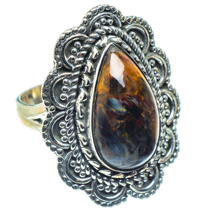 Pietersite Rings handcrafted by Ana Silver Co - RING58848