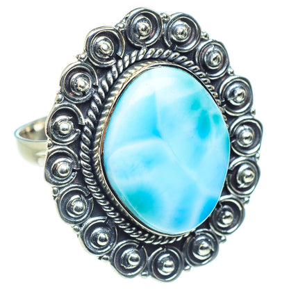 Larimar Rings handcrafted by Ana Silver Co - RING58849