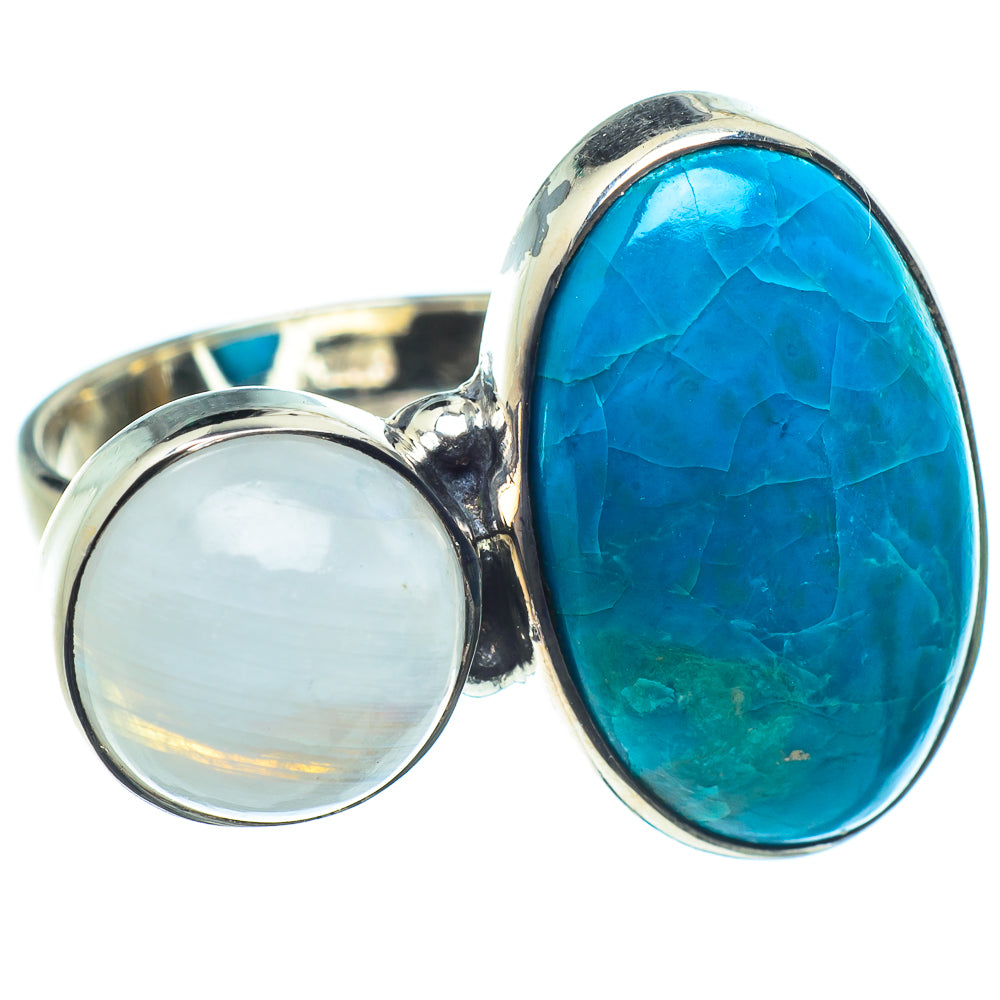 Chrysocolla Rings handcrafted by Ana Silver Co - RING58860