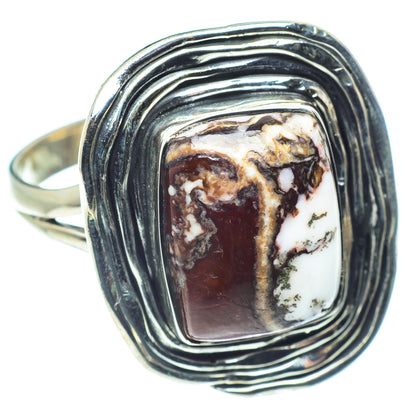 Peanut Wood Jasper Rings handcrafted by Ana Silver Co - RING58864
