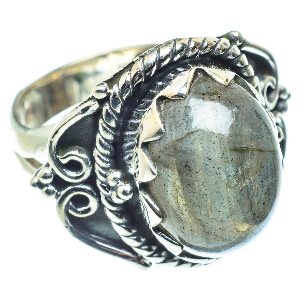 Labradorite Rings handcrafted by Ana Silver Co - RING58882