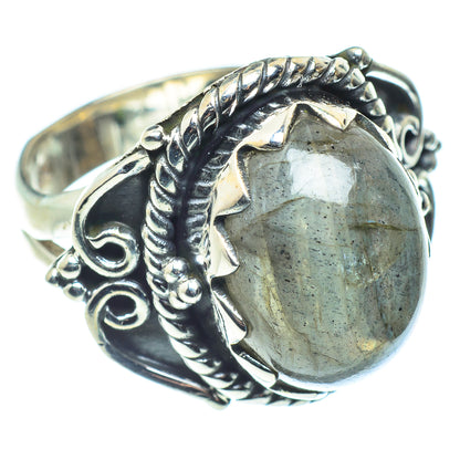 Labradorite Rings handcrafted by Ana Silver Co - RING58882