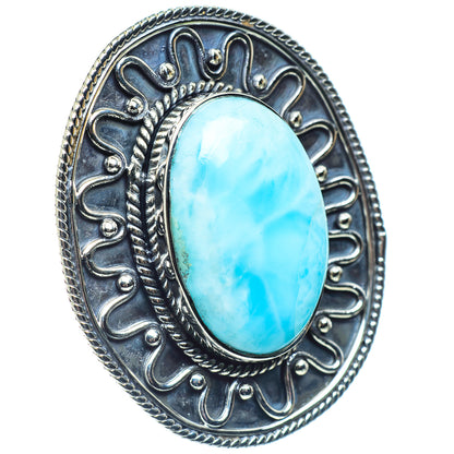 Larimar Rings handcrafted by Ana Silver Co - RING58894