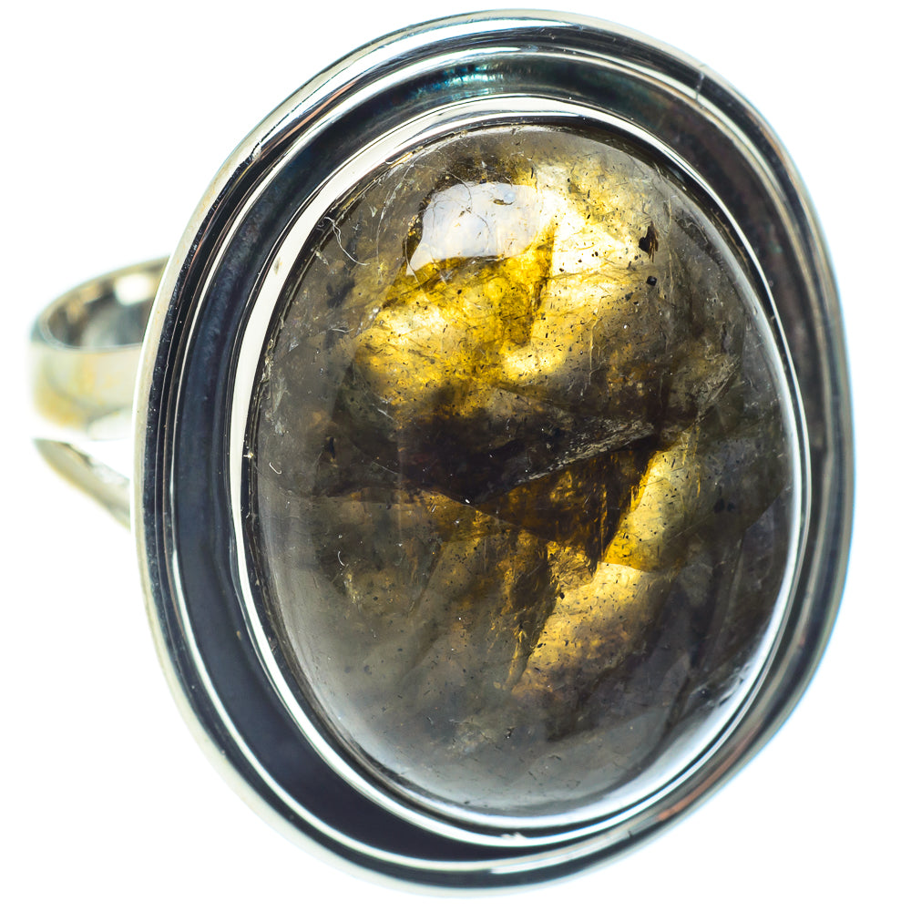 Labradorite Rings handcrafted by Ana Silver Co - RING58901