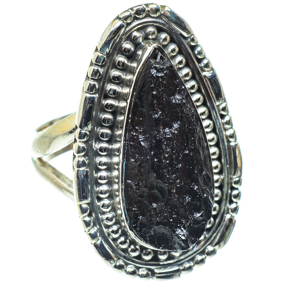 Tektite Rings handcrafted by Ana Silver Co - RING58906