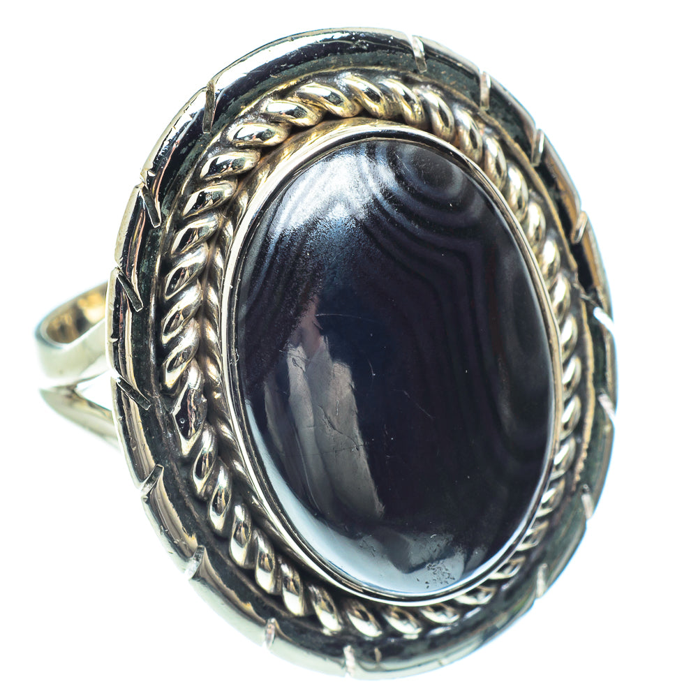 Psilomelane Rings handcrafted by Ana Silver Co - RING58917