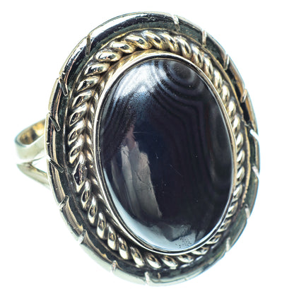 Psilomelane Rings handcrafted by Ana Silver Co - RING58917