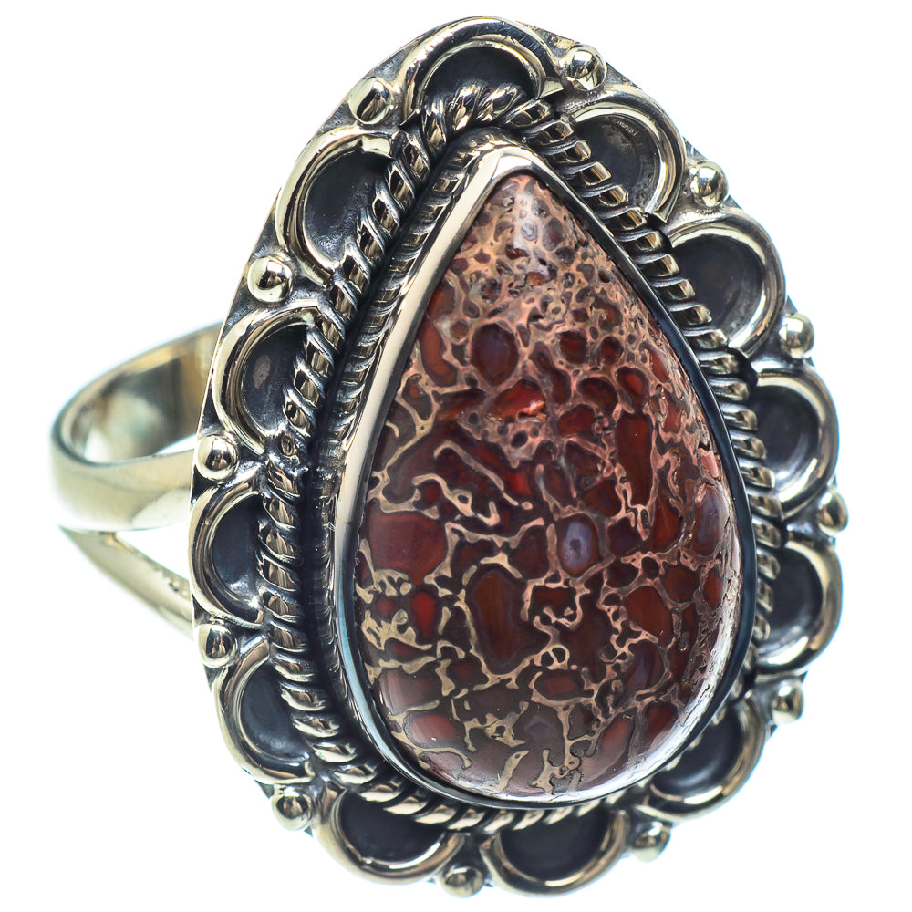 Dinosaur Bone Rings handcrafted by Ana Silver Co - RING58925