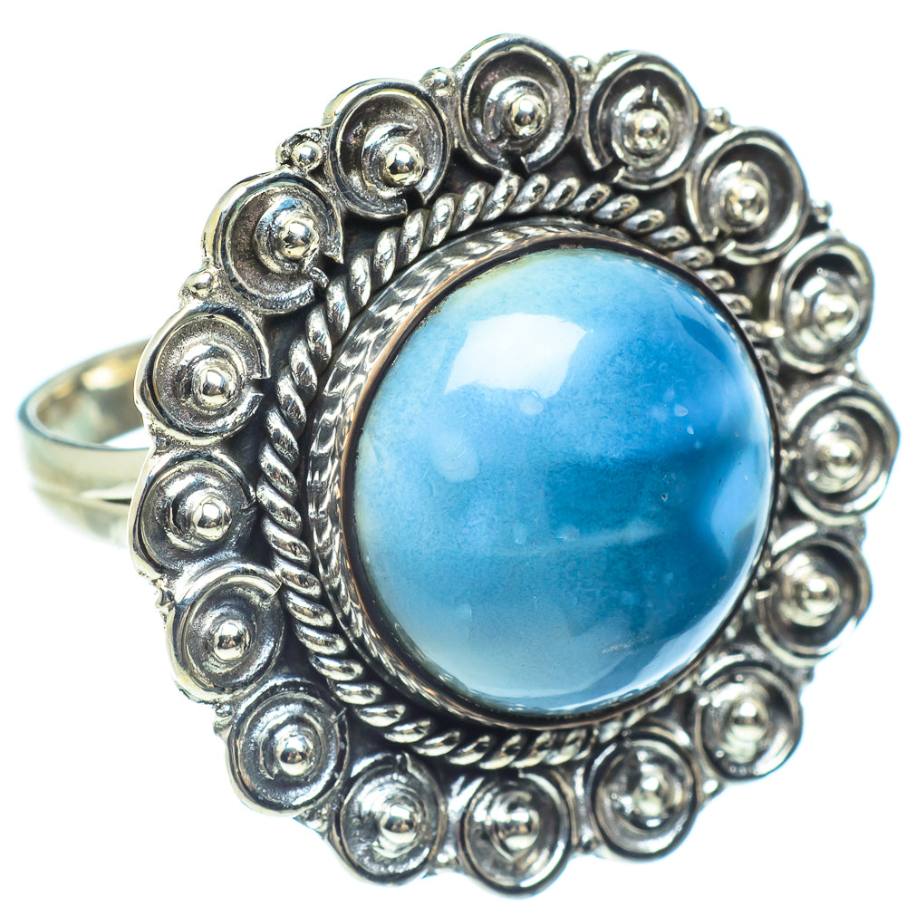 Larimar Rings handcrafted by Ana Silver Co - RING58930