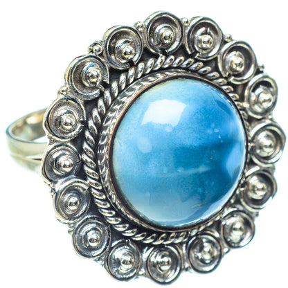 Larimar Rings handcrafted by Ana Silver Co - RING58930